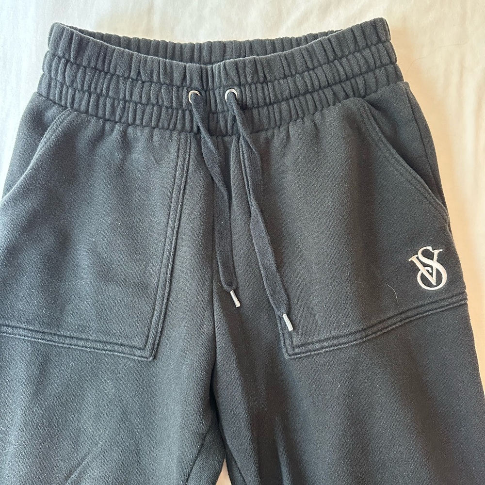 PINK Victoria's Secret Gray Track Pants Relaxed Fit Joggers
